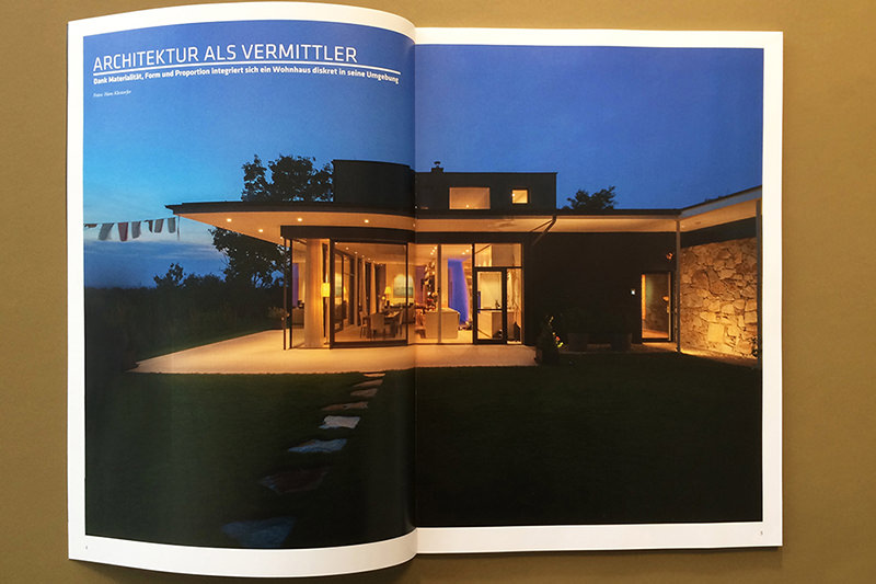 ARCHITEKTUR ALS VERMITTLER, Haus LK im CUBE Magazin