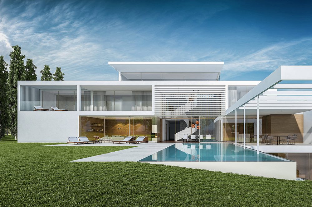 Pool Villa Architekt