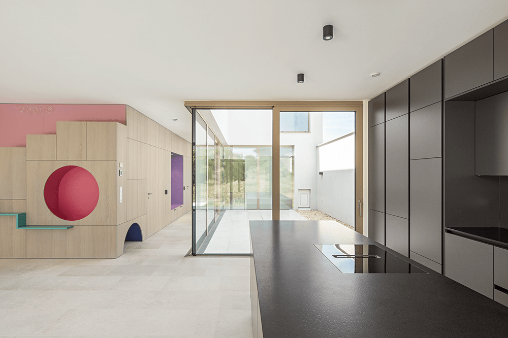Wohnen mit Tieren integrierte Architektur