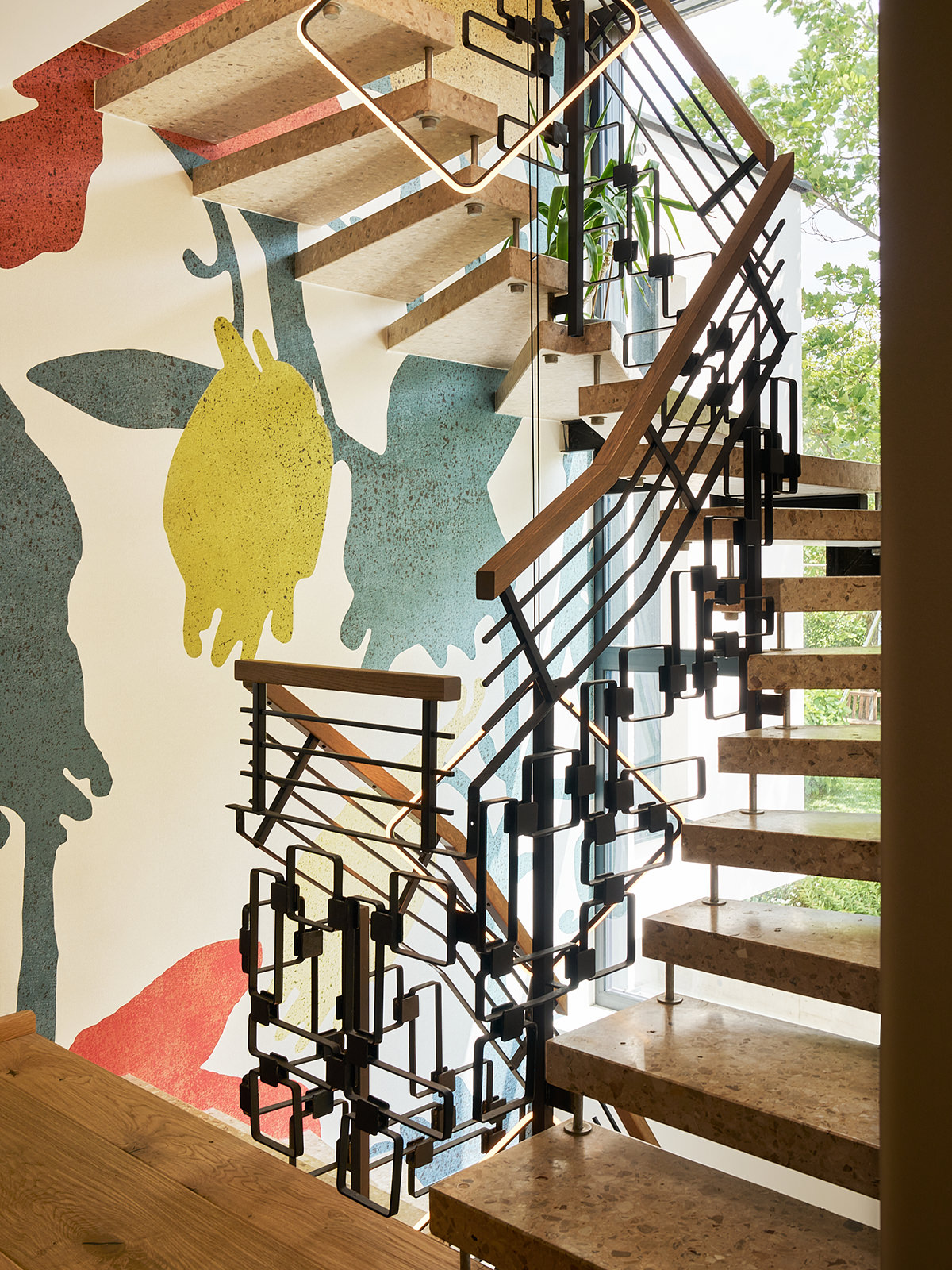 Treppe vom Architekten