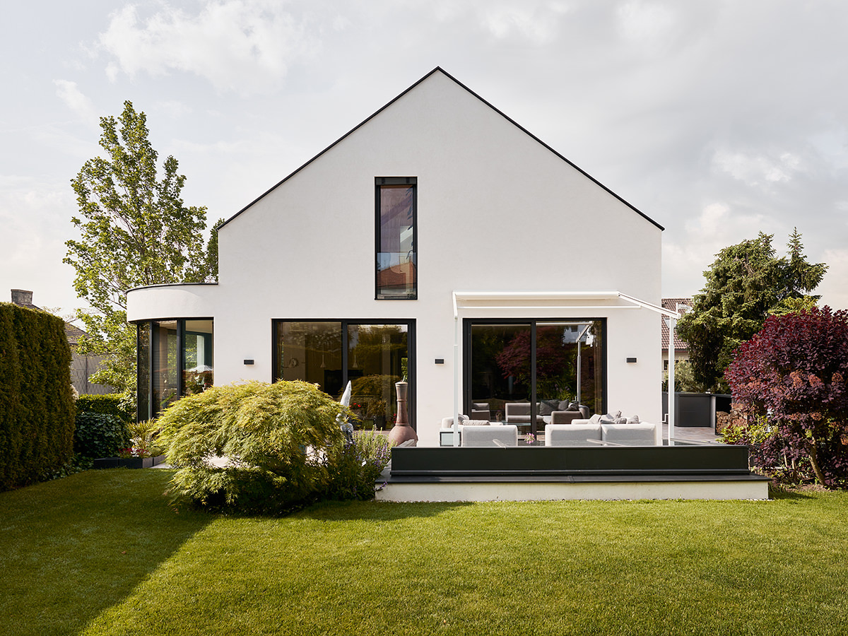 Außenansicht Einfamilienhaus Architekt