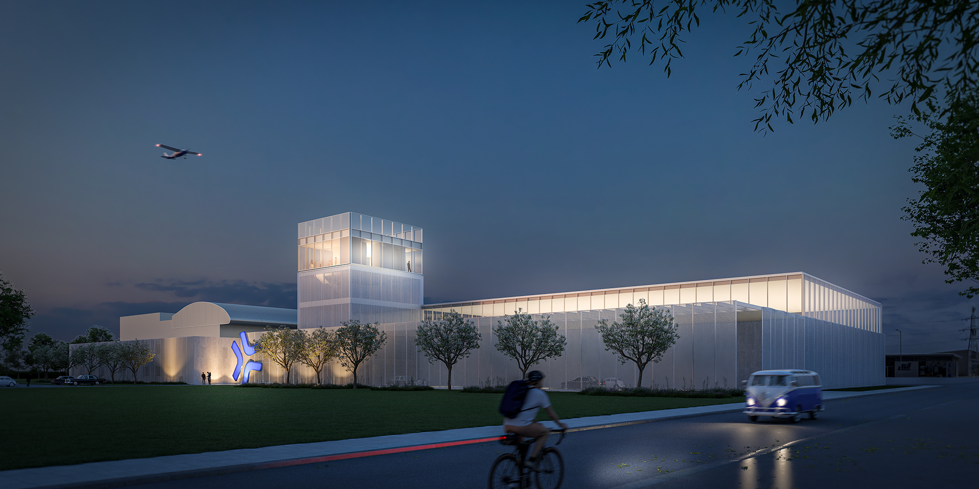 AVIATION ACADEMY AUSTRIA CAMPUS Ein Ort, an dem Architektur die Faszination des Fliegens spürbar macht 04