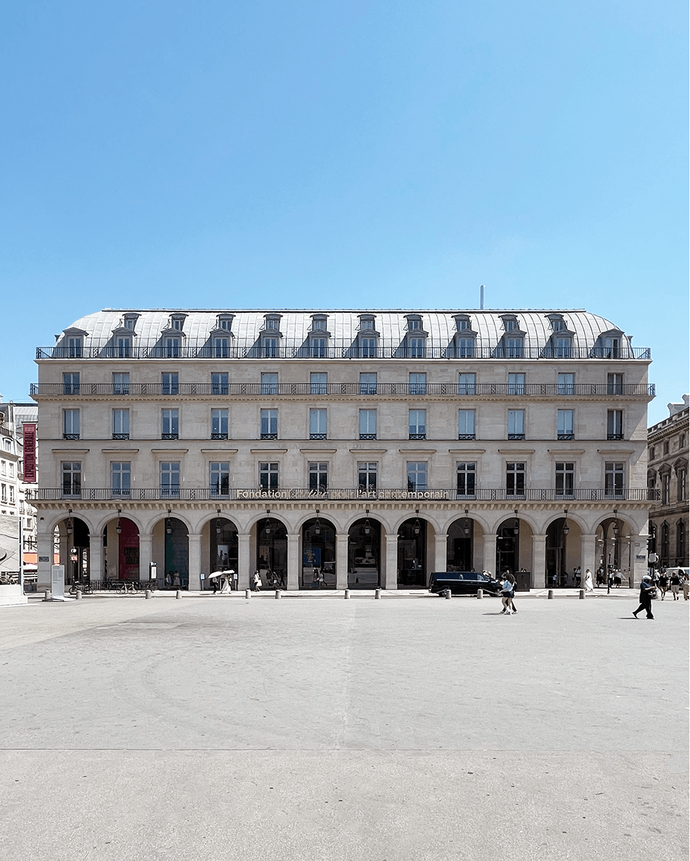 Außenansicht der neuen Fondation Cartier in Paris von Jean Nouvel