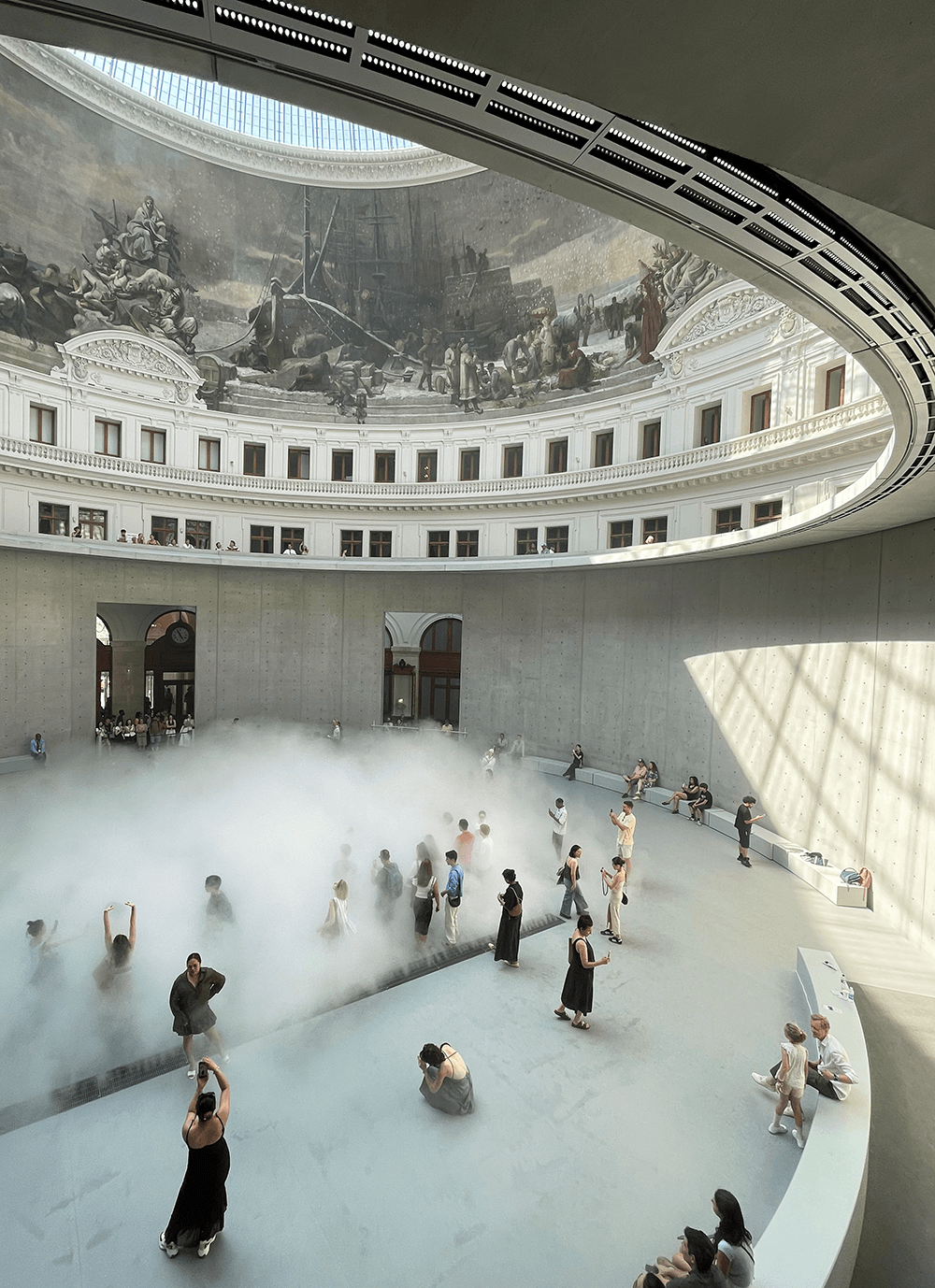 Historische Bourse de Commerce in Paris mit zeitgenössischem Umbau von Tadao Ando