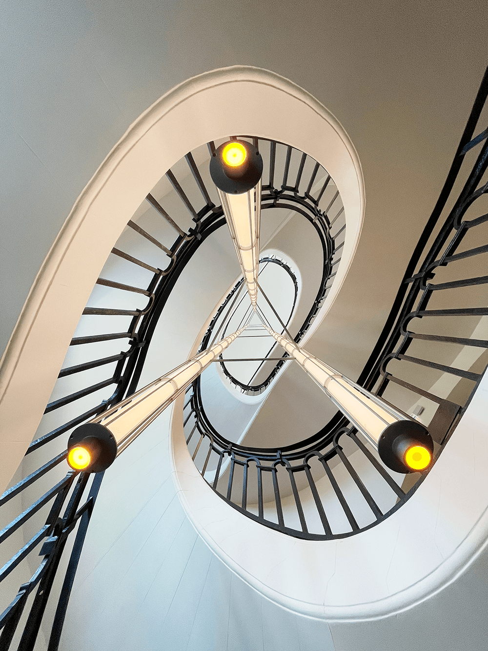 Bourse de Commerce historische Doppeltreppe