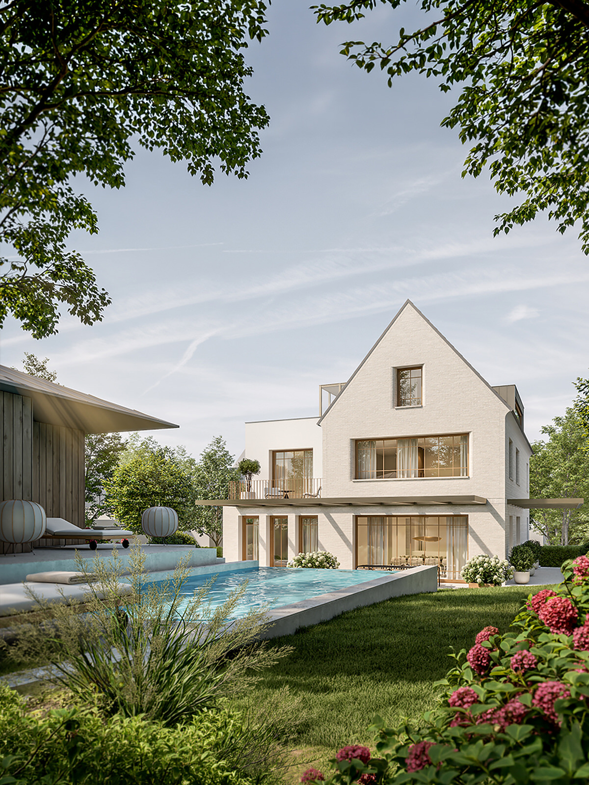 Planung Pool Haus Architekt