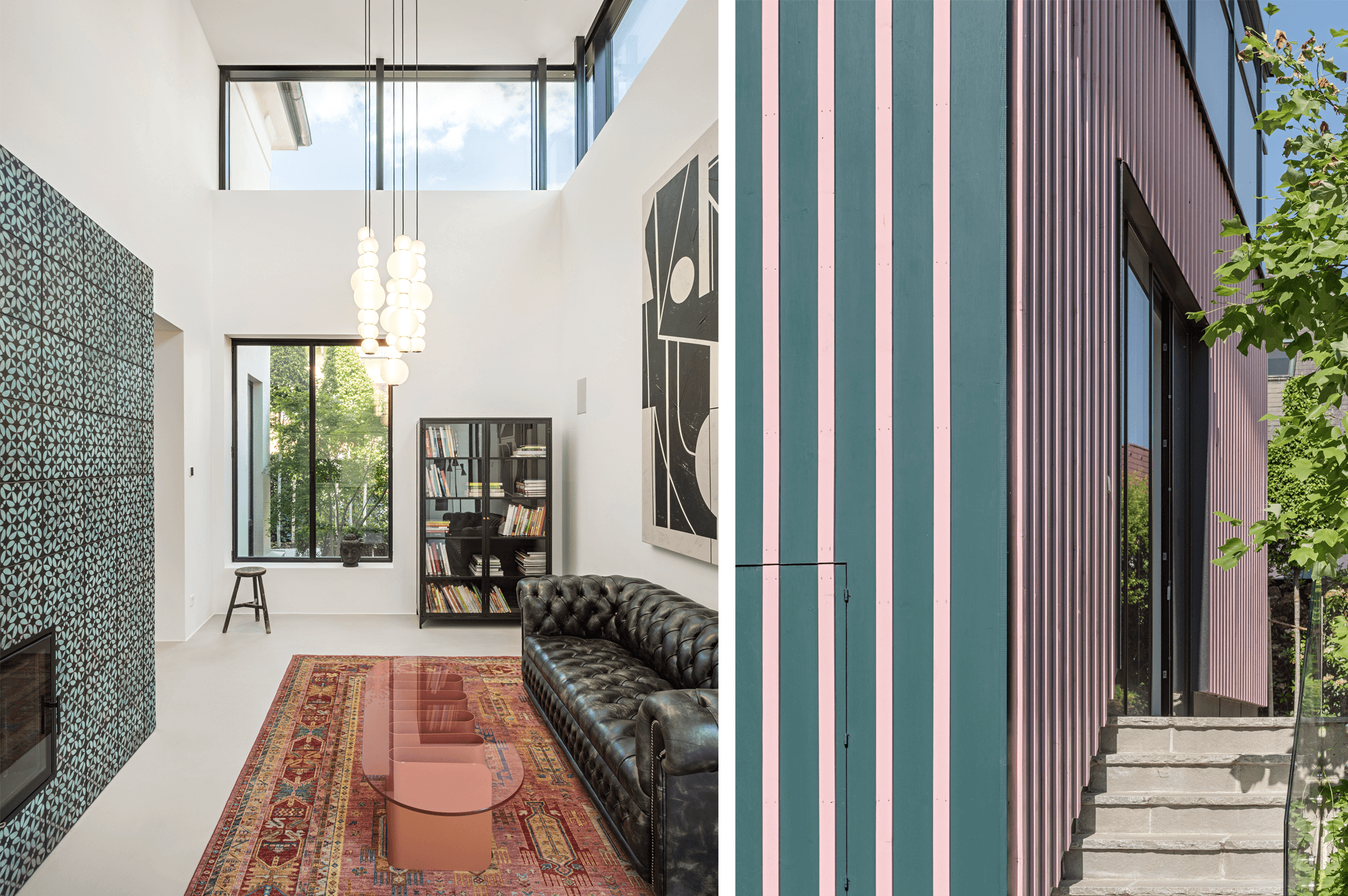 Wohnzimmer Villa Wien